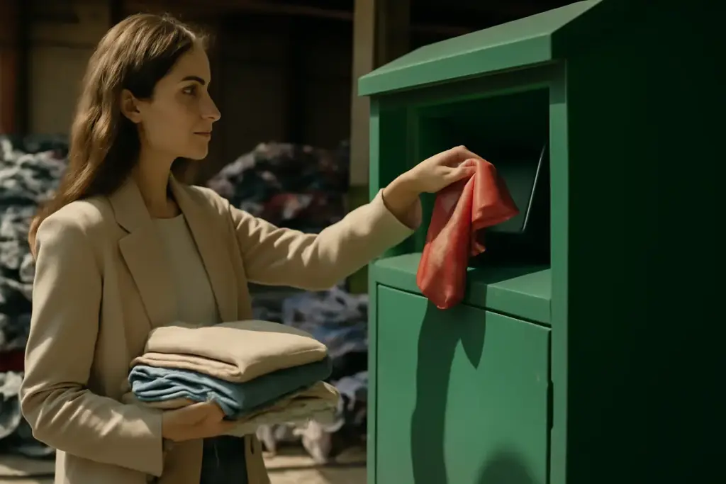 Moda e riciclo tessile: cosa succede agli abiti che doni alle raccolte Punto poco noto