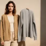 Qual è il cardigan giusto per la mezza stagione? Il materiale che non sapevi fosse così versatile