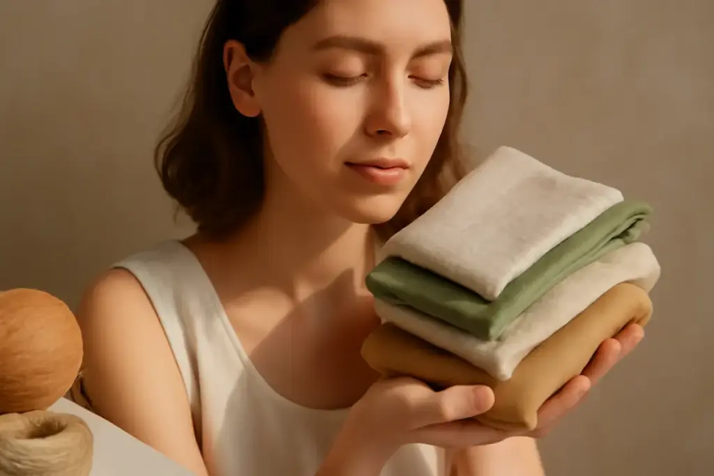 Quali sono i tessuti vegan più usati nell’abbigliamento sostenibile? Il beneficio per la pelle sensibile