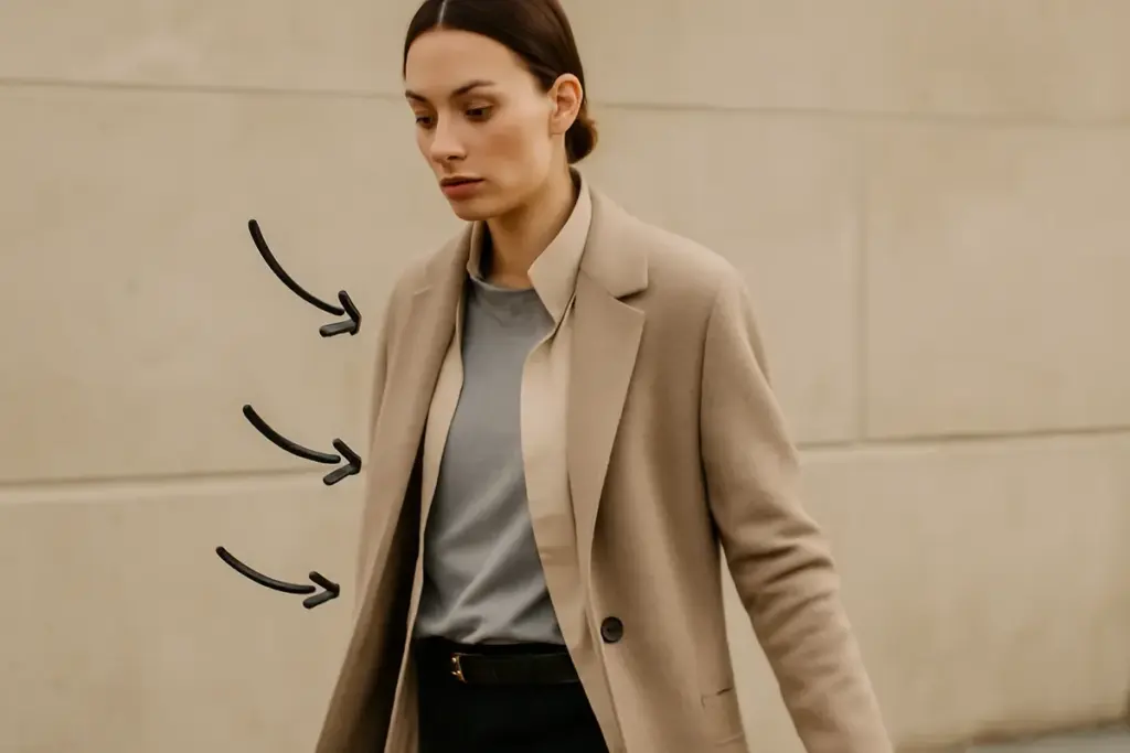 Come vestire a strati senza creare volume? Il dettaglio che tanti sottovalutano