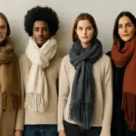 Sciarpe maxi: come annodarle per valorizzare ogni figura segreto svelato dagli stylist