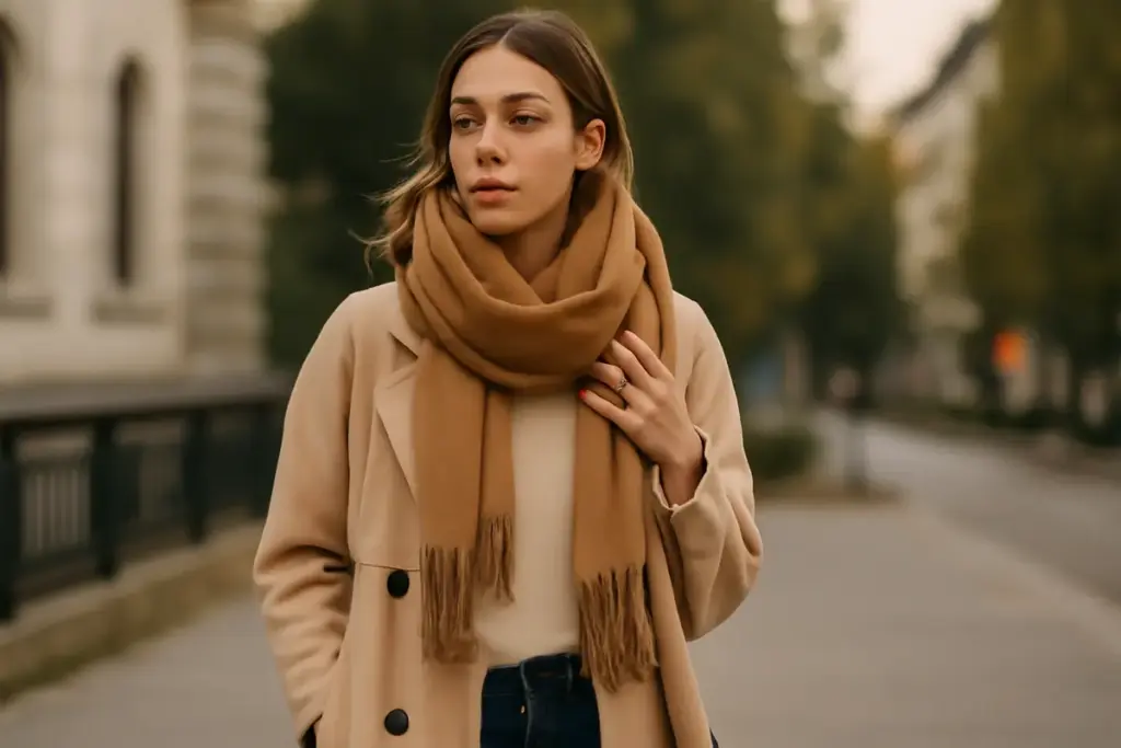 Stole e pashmine: perché sono l’accessorio salva-outfit anche nelle mezze stagioni