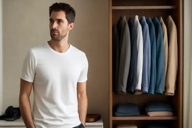 T-shirt bianca da uomo: perché sembra semplice ma può rivoluzionare il tuo guardaroba