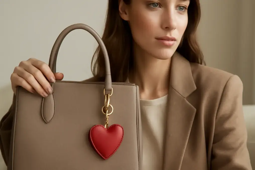 Portachiavi fashion: il piccolo dettaglio che personalizza la borsa senza sembrare eccessiva