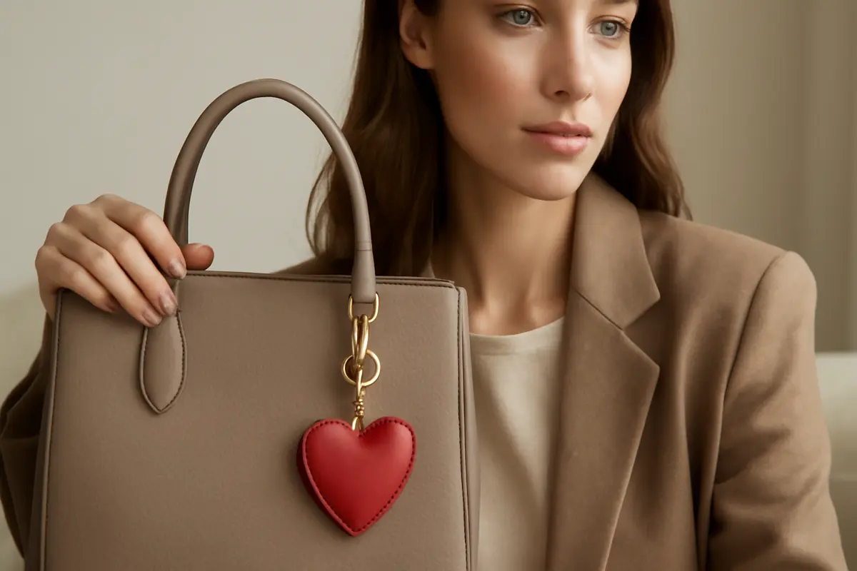 Portachiavi fashion: il piccolo dettaglio che personalizza la borsa senza sembrare eccessiva