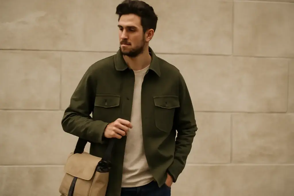 Overshirt per uomo: i motivi pratici che la rendono un capo amatissimo dai trendsetter