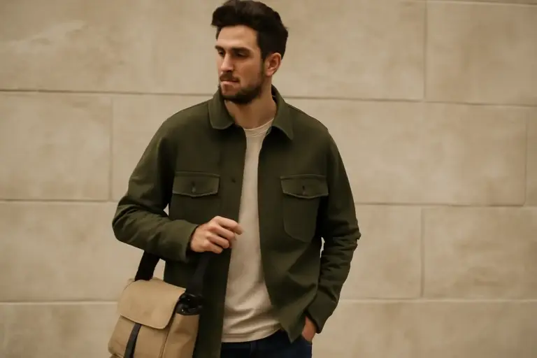 Overshirt per uomo: i motivi pratici che la rendono un capo amatissimo dai trendsetter