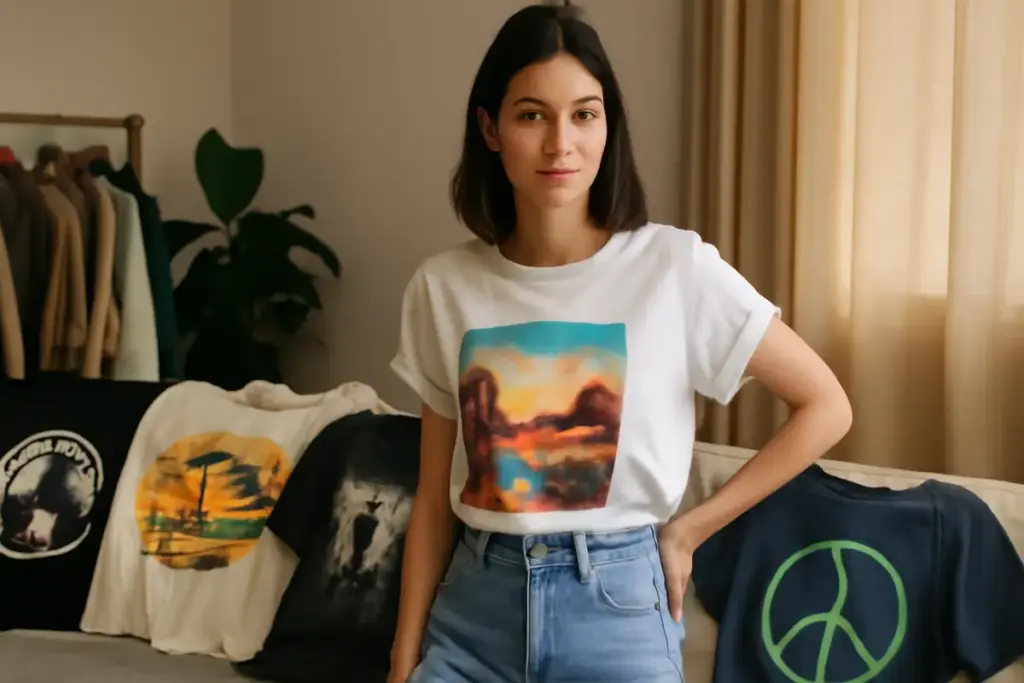 T-shirt grafiche tornano tra le tendenze: come sceglierle per personalizzare ogni outfit?