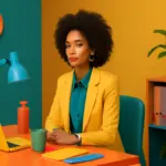 Colori vivaci in ufficio: come abbinarli senza sembrare fuori luogo secondo gli stylist