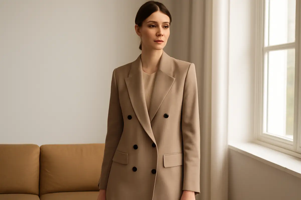 Blazer doppiopetto donna: i consigli per un outfit sofisticato senza sforzi